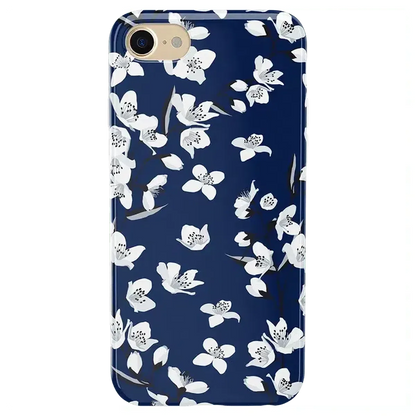 Floral Forest | Navy Cherry Blossom Floral Case iPhone Case get.casely Classic iPhone 6/7/8