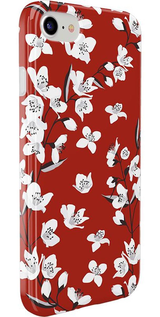 Floral Forest | Red Cherry Blossom Floral Case iPhone Case get.casely
