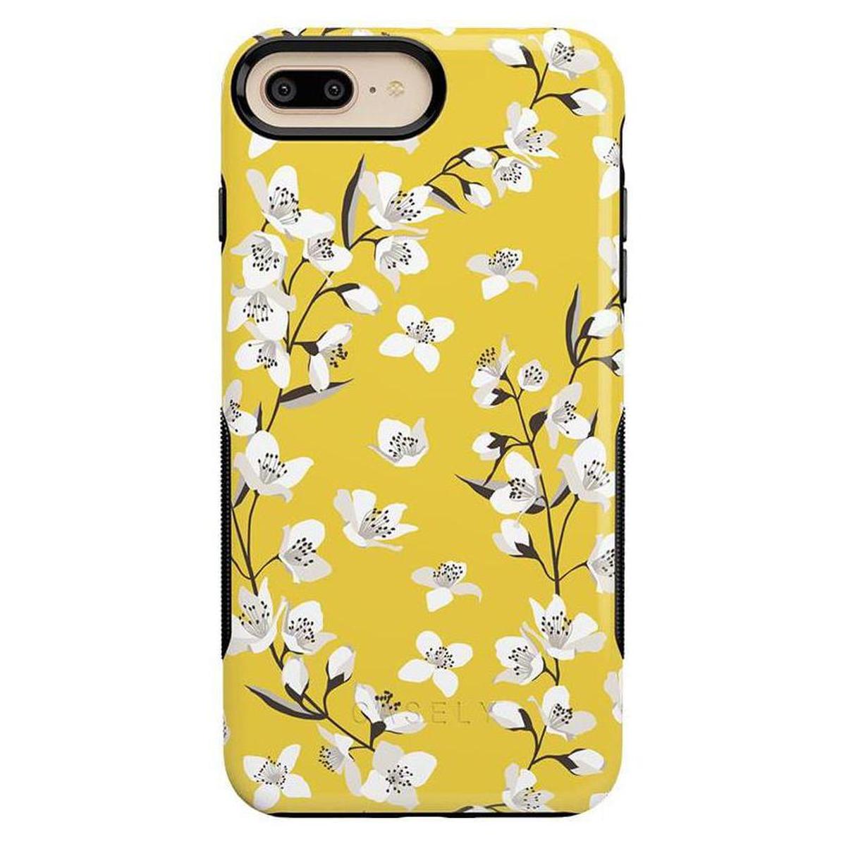 Floral Forest | Yellow Cherry Blossom Floral Case iPhone Case get.casely Bold iPhone 6/7/8 Plus