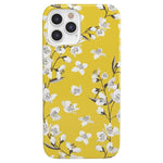 Floral Forest | Yellow Cherry Blossom Floral Case iPhone Case get.casely