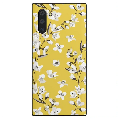 Floral Forest | Yellow Cherry Blossom Floral Samsung Case Samsung Case get.casely Classic Galaxy Note 10 Plus