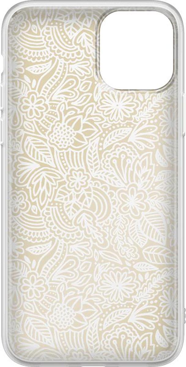 Floral Mandala | Rose Gold Clear Case iPhone Case get.casely