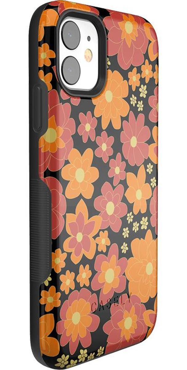 Flower Child | Bright Retro Floral Case iPhone Case get.casely