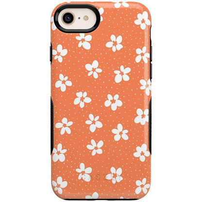 Flower My World | Burnt Orange Floral Case iPhone Case get.casely