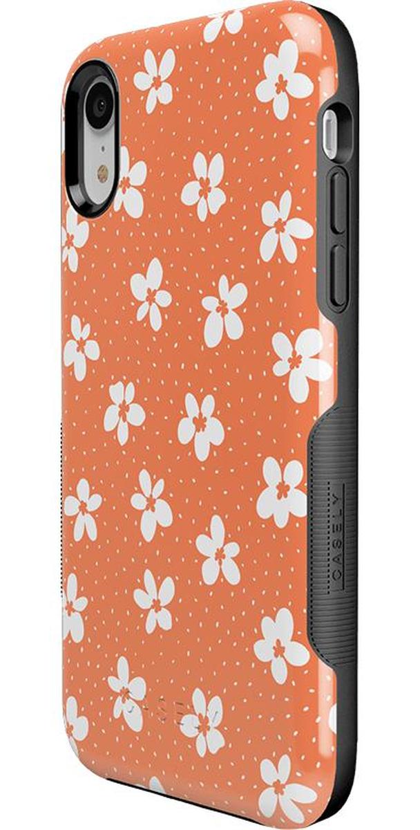 Flower My World | Burnt Orange Floral Case iPhone Case get.casely