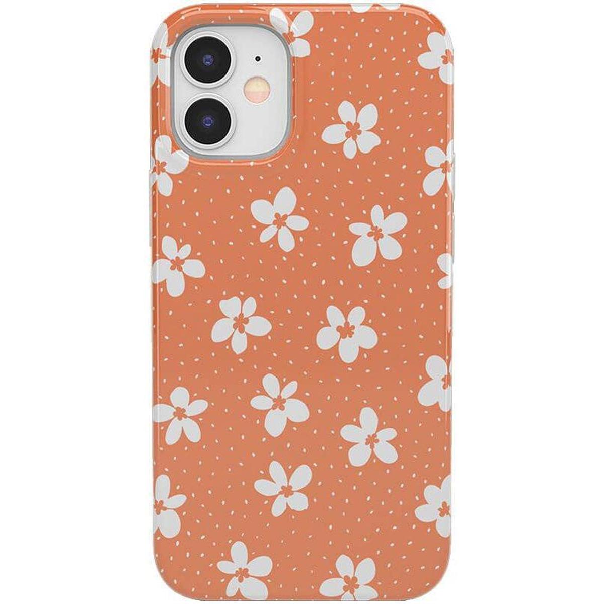 Flower My World | Burnt Orange Floral Case iPhone Case get.casely