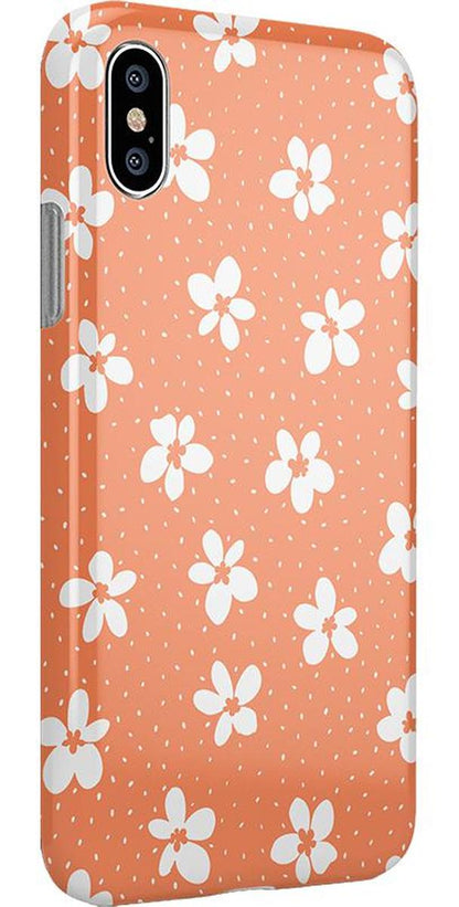 Flower My World | Burnt Orange Floral Case iPhone Case get.casely