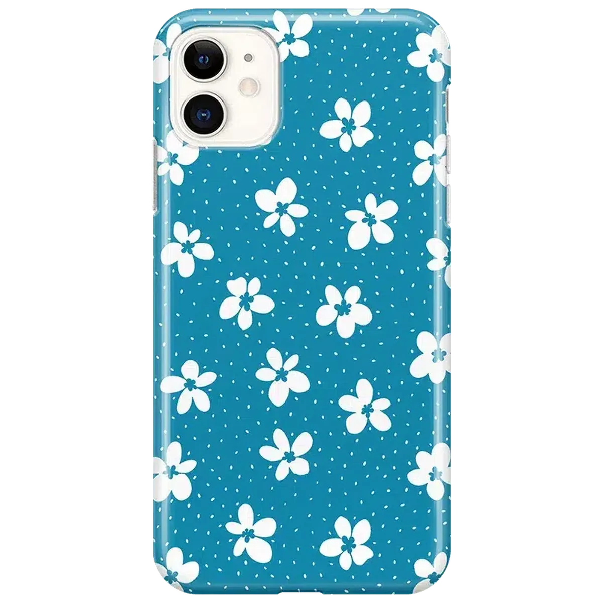 Flower My World | Ocean Blue Floral Case iPhone Case get.casely Classic iPhone 11
