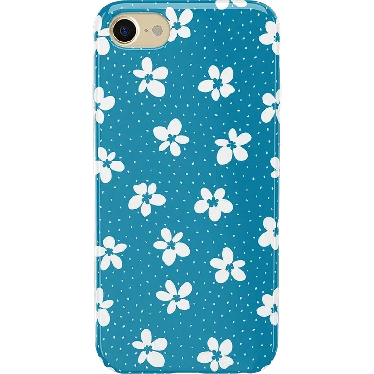 Flower My World | Ocean Blue Floral Case iPhone Case get.casely Classic iPhone 6/7/8