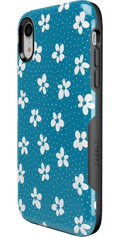 Flower My World | Ocean Blue Floral Case iPhone Case get.casely