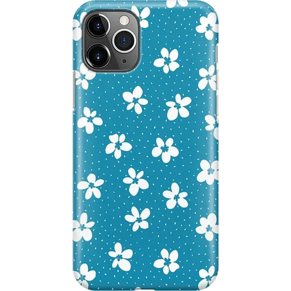 Flower My World | Ocean Blue Floral Case iPhone Case get.casely