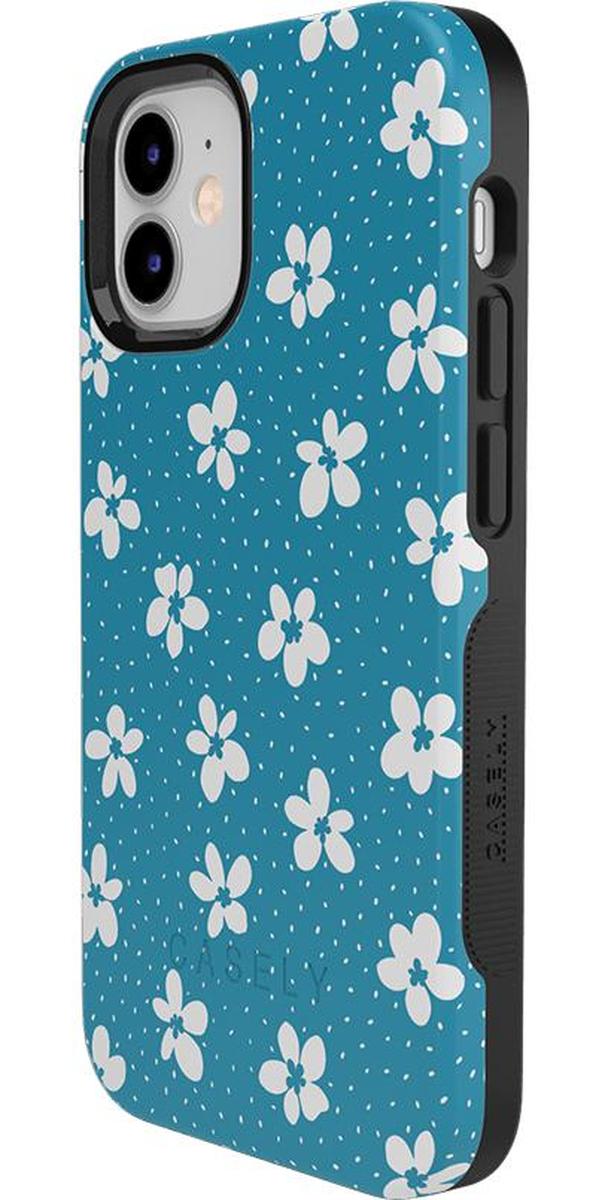 Flower My World | Ocean Blue Floral Case iPhone Case get.casely