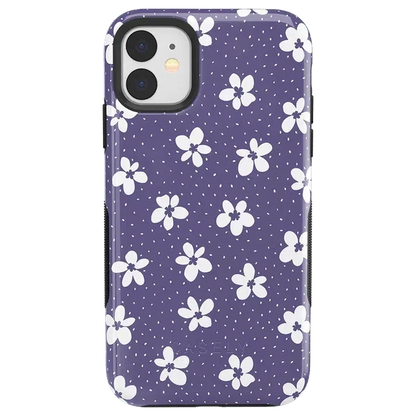 Flower My World | Purple Mauve Floral Case iPhone Case get.casely Bold iPhone 11