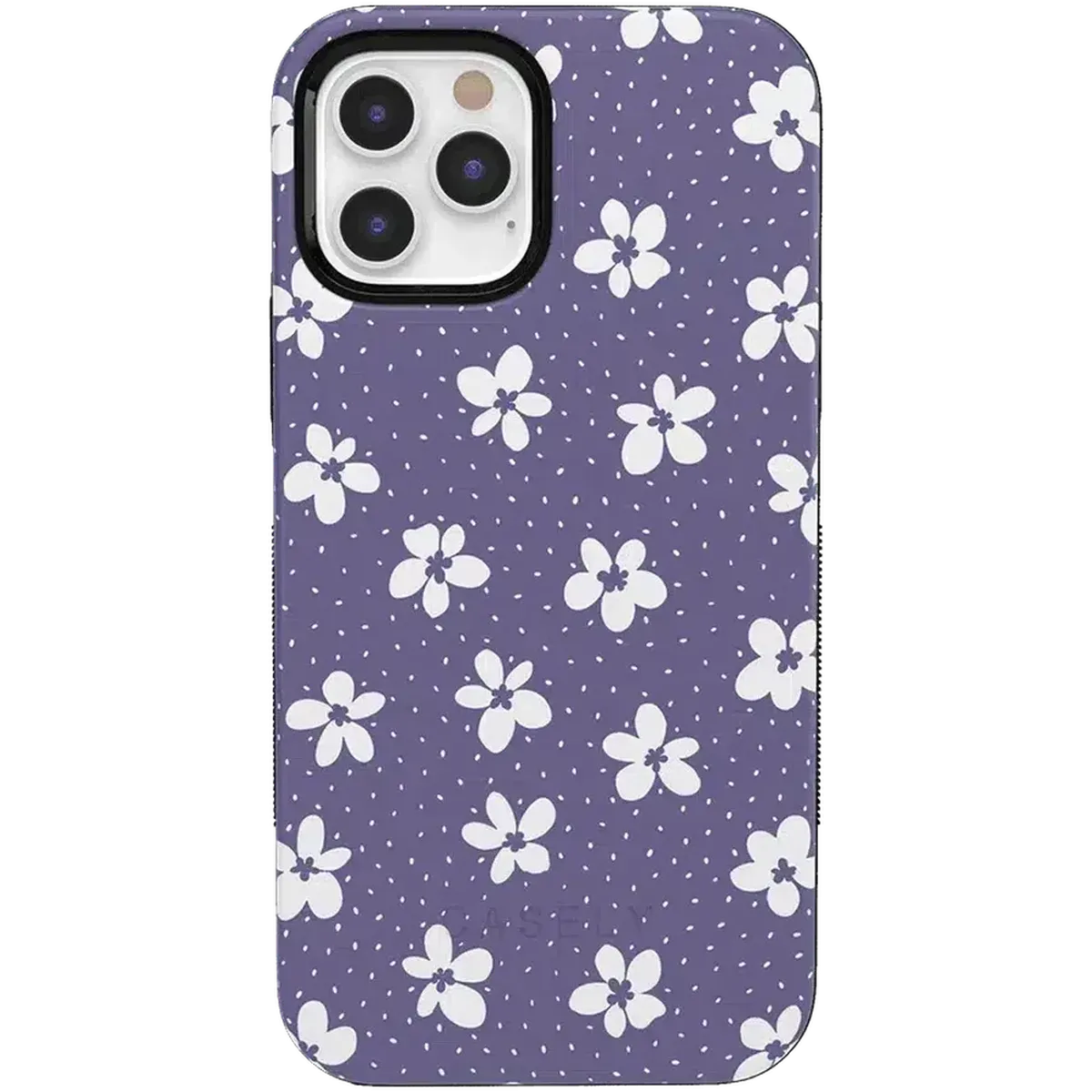 Flower My World | Purple Mauve Floral Case iPhone Case get.casely Bold iPhone 12 Pro