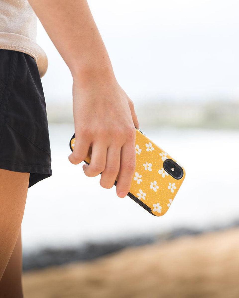 Flower My World | Yellow Floral Case iPhone Case get.casely