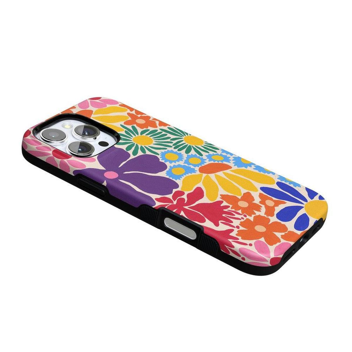 Flower Patch | Multi-Color Floral Case iPhone Case get.casely