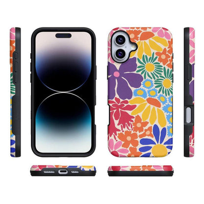 Flower Patch | Multi-Color Floral Case iPhone Case get.casely