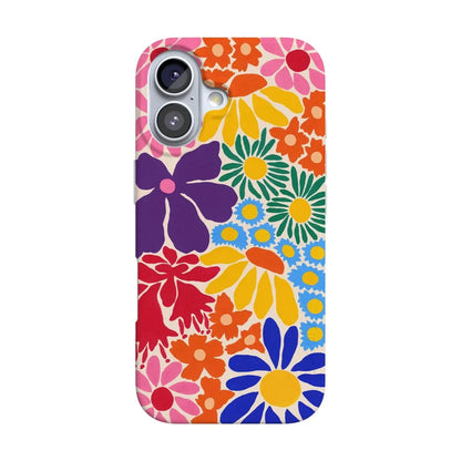 Flower Patch | Multi-Color Floral Case iPhone Case get.casely