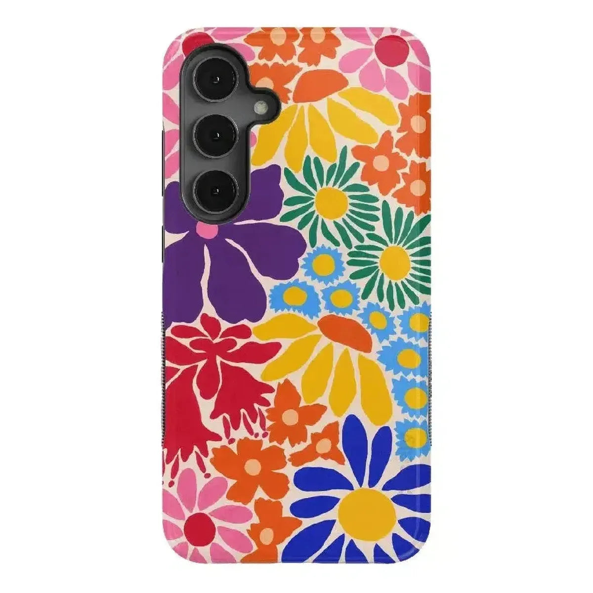 Flower Patch | Multi-Color Floral Samsung Case Samsung Case Casetry Bold Flex + MagSafe® Galaxy S25 Plus