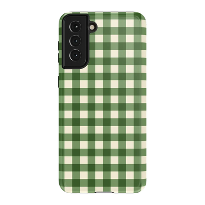 Checked Twice | Green Plaid Case