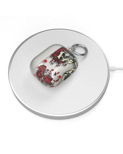 Forever Grateful | Grateful Dead Skeleton Floral AirPods Case AirPods Case Grateful Dead