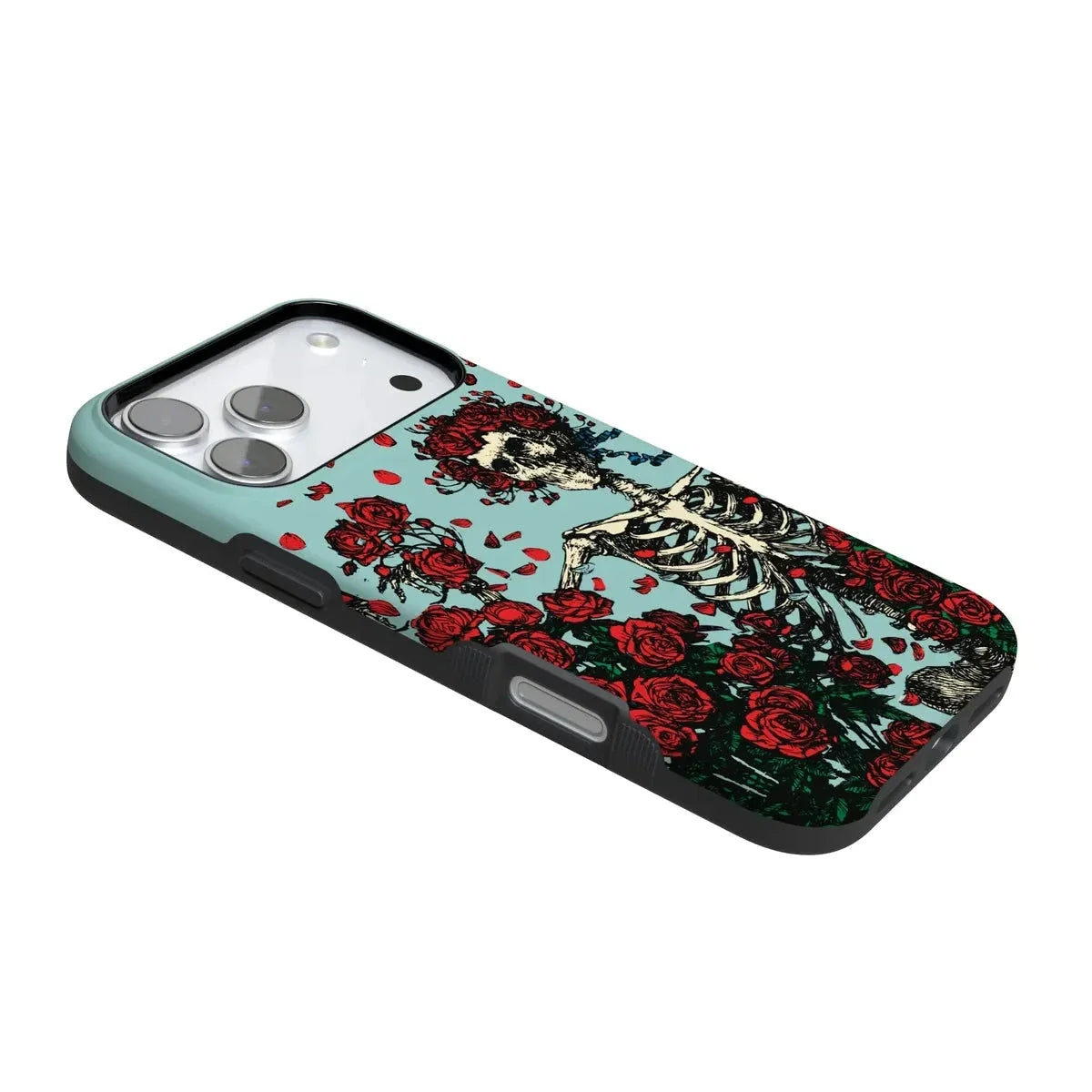 Forever Grateful | Grateful Dead Skeleton Floral Case iPhone Case Grateful Dead