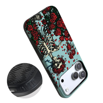 Forever Grateful | Grateful Dead Skeleton Floral Case iPhone Case Grateful Dead