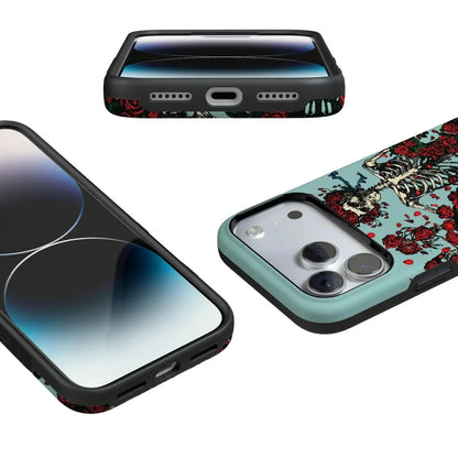 Forever Grateful | Grateful Dead Skeleton Floral Case iPhone Case Grateful Dead
