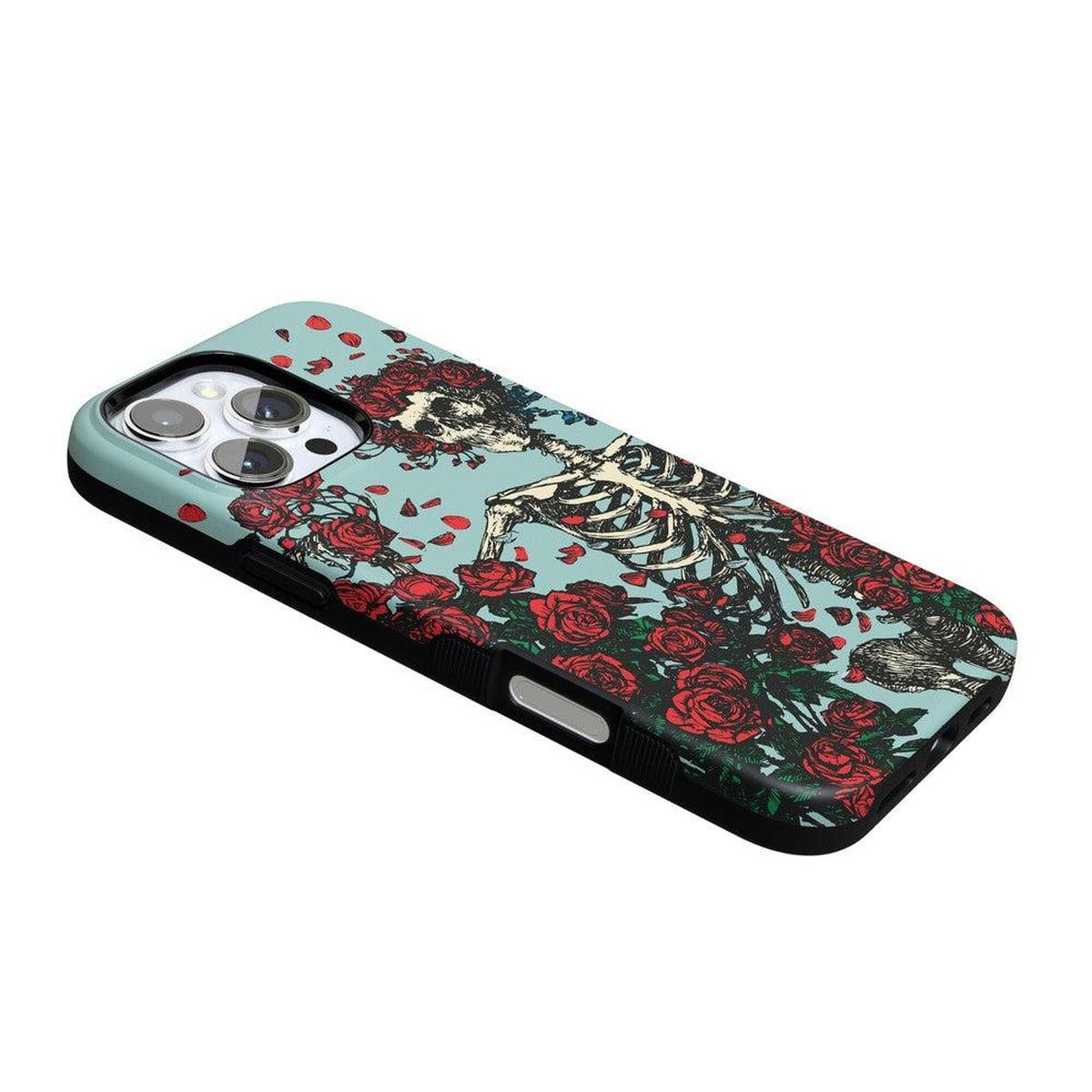 Forever Grateful | Grateful Dead Skeleton Floral Case iPhone Case Grateful Dead