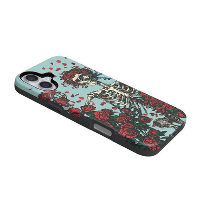 Forever Grateful | Grateful Dead Skeleton Floral Case iPhone Case Grateful Dead