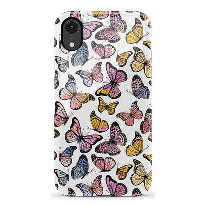 Free Spirit | Rainbow Butterfly Case iPhone Case get.casely Essential iPhone XR
