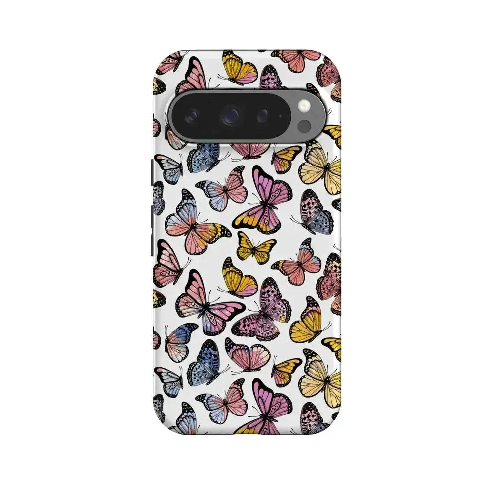 Free Spirit | Rainbow Butterfly Google Pixel Case Google Pixel Case Casetry Essential + MagSafe® Google Pixel 10 Pro