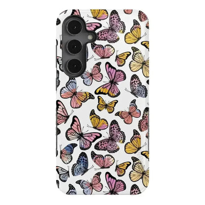 Free Spirit | Rainbow Butterfly Samsung Case Samsung Case get.casely Bold Flex + MagSafe® Galaxy S25 Plus