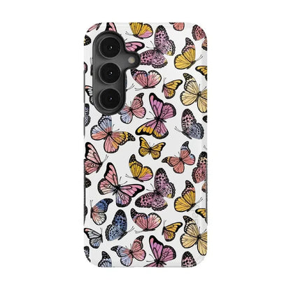 Free Spirit | Rainbow Butterfly Samsung Case Samsung Case get.casely Bold Flex + MagSafe® Galaxy S25