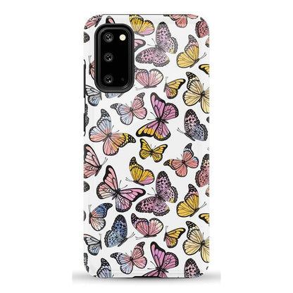 Free Spirit | Rainbow Butterfly Samsung Case Samsung Case get.casely Essential Galaxy S20