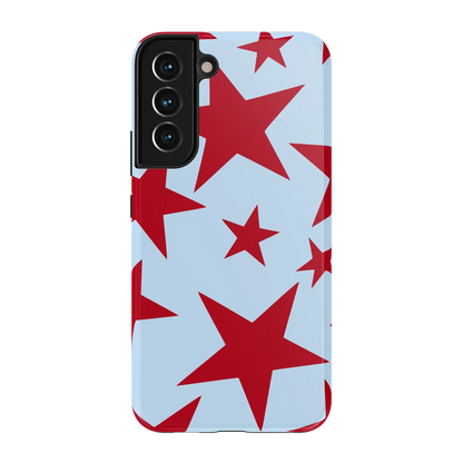 Stars Align | Blue & Red Stars Case - Galaxy S22 Plus
