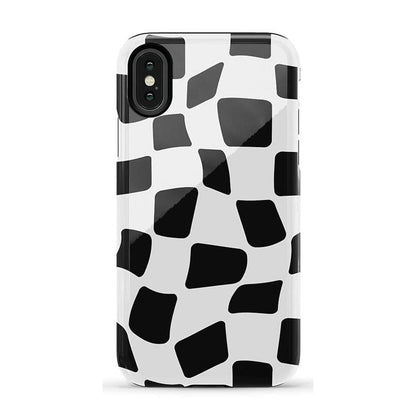 Funky Checkerboard | High Contrast Design Case Phone Case Casetry Essential iPhone X / XS