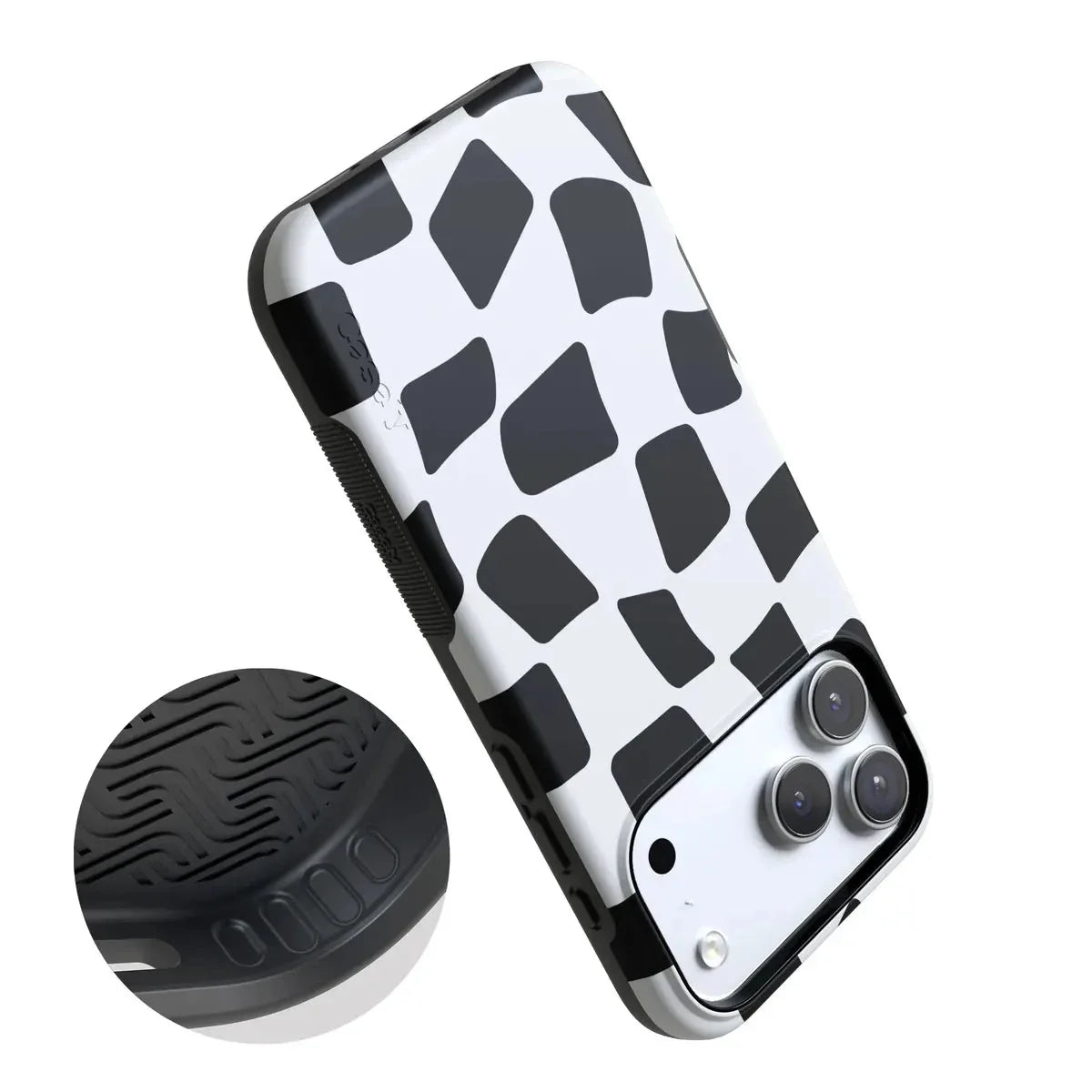 Funky Checkerboard | High Contrast Design Case Phone Case get.casely