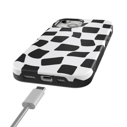 Funky Checkerboard | High Contrast Design Case Phone Case Casetry