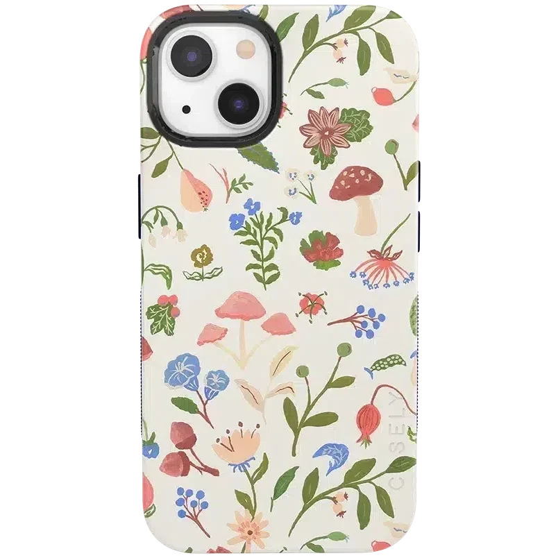 Garden Party | Mushroom Floral Case iPhone Case get.casely Bold Flex + MagSafe® iPhone 13 Mini