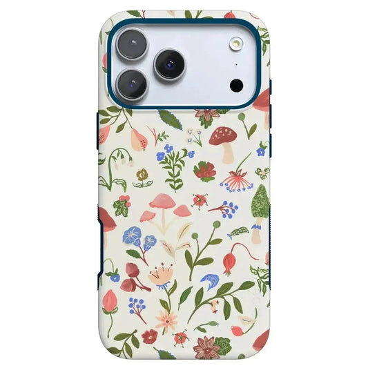 Garden Party | Mushroom Floral Case iPhone Case get.casely Bold Flex + MagSafe® iPhone 17 Pro Max