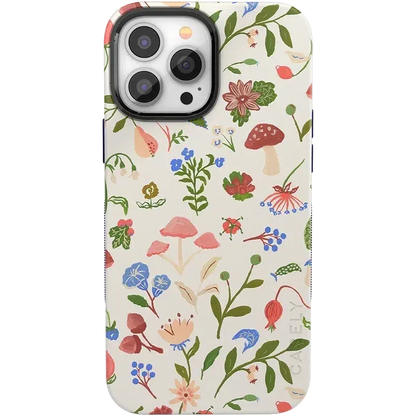 Garden Party | Mushroom Floral Case iPhone Case get.casely Bold + MagSafe® iPhone 13 Pro Max