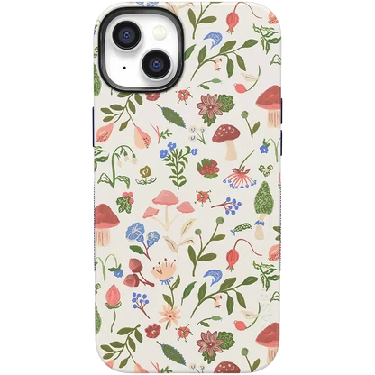 Garden Party | Mushroom Floral Case iPhone Case get.casely Bold + MagSafe® iPhone 14 Plus