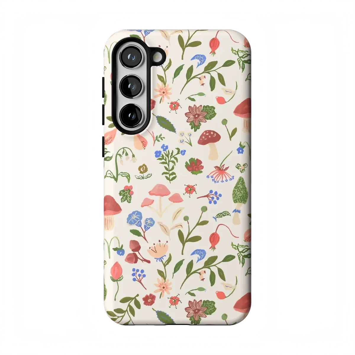 Garden Party | Mushroom Floral Case iPhone Case get.casely Essential Galaxy S23 Plus