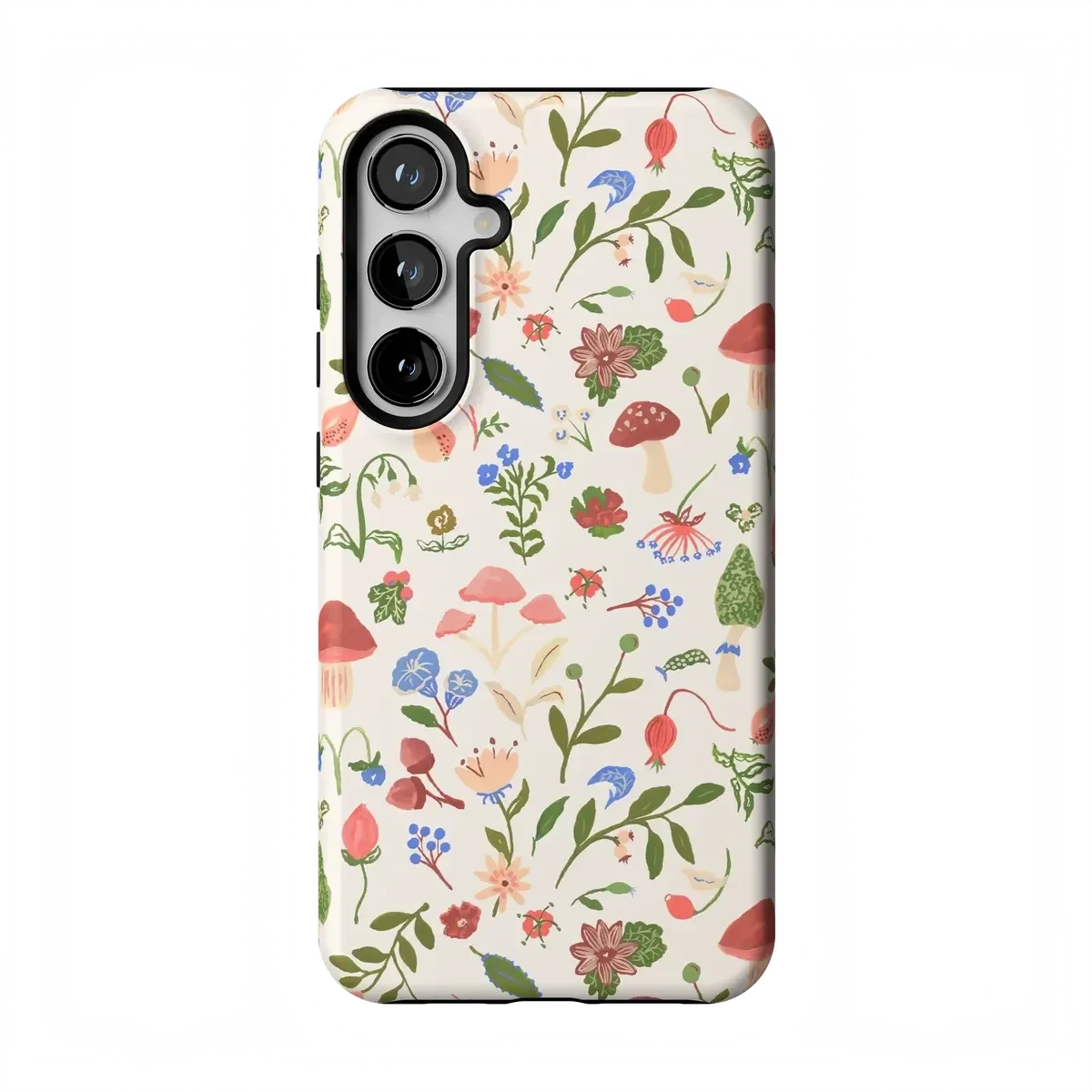 Garden Party | Mushroom Floral Case iPhone Case get.casely Essential Galaxy S24 Plus