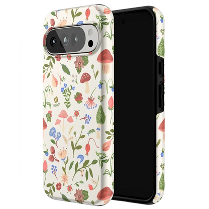 Garden Party | Mushroom Floral Case iPhone Case get.casely