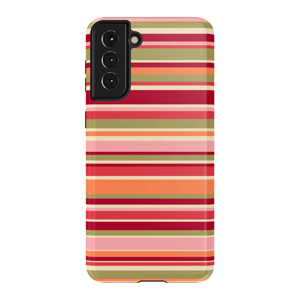 Citrus Stripes | Poolside Print Case - Galaxy S21 Plus