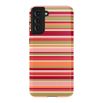 Citrus Stripes | Poolside Print Case - Galaxy S21 Plus