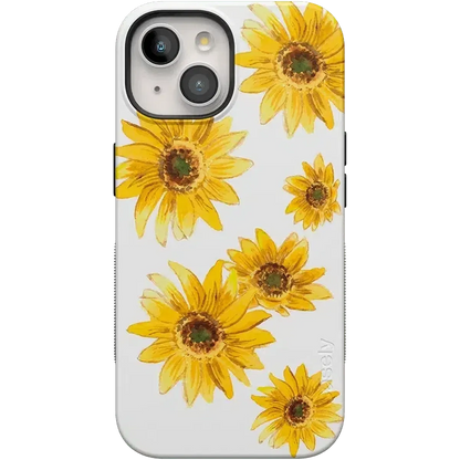 Golden Garden | Yellow Sunflower Floral Case iPhone Case get.casely