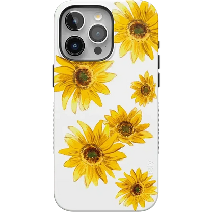 Golden Garden | Yellow Sunflower Floral Case iPhone Case get.casely